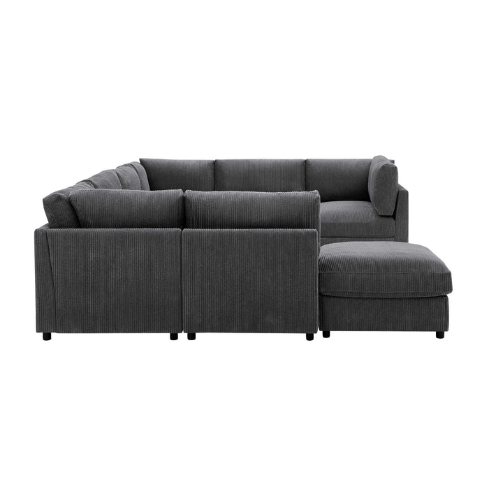 Modern Reversible Modular Sectional