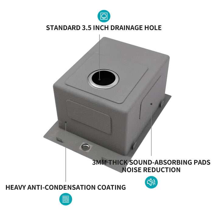 Stainless Steel Drop In Kitchen Sink, Topmount