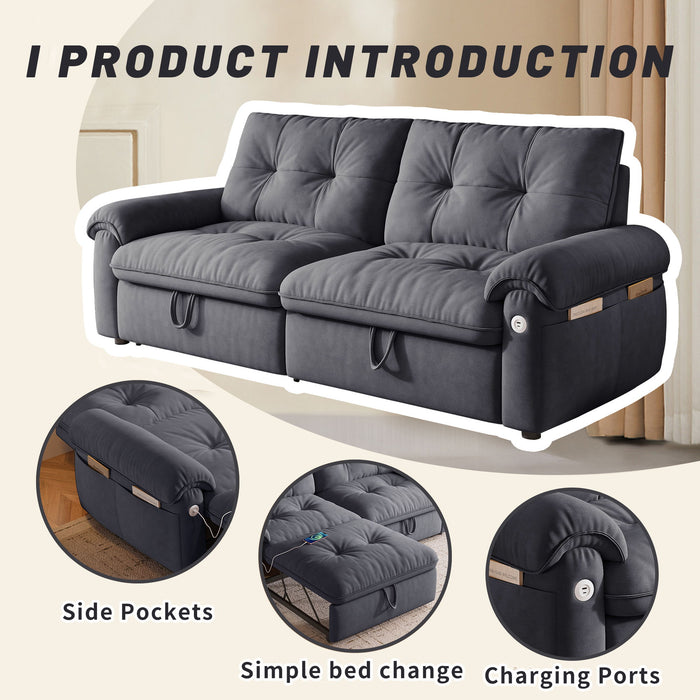 Convertible Cloud Like Sofa Bed