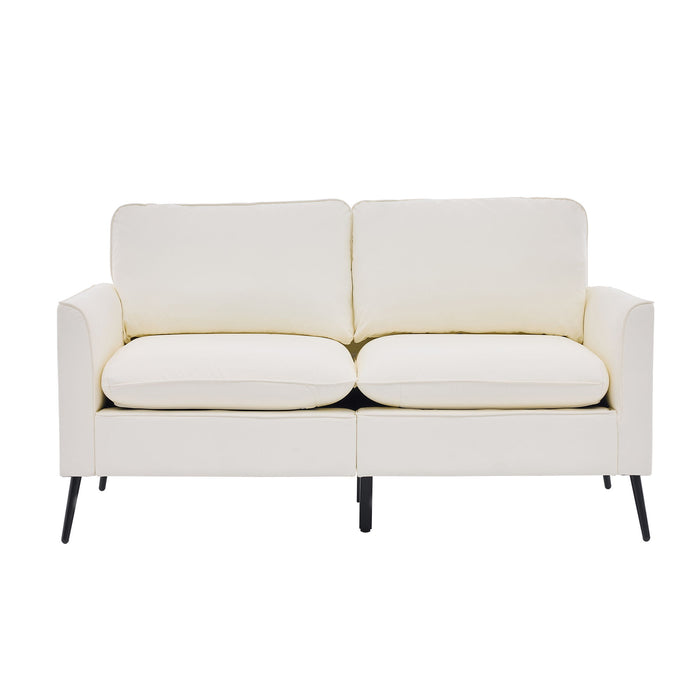 Upholstered Loveseat, For Living Room