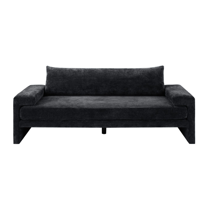 Upholstered 3 Seater Sofa With Wide Armrests