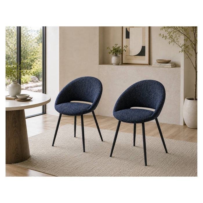 Klaus - Side Chair (Set of 2) - Black