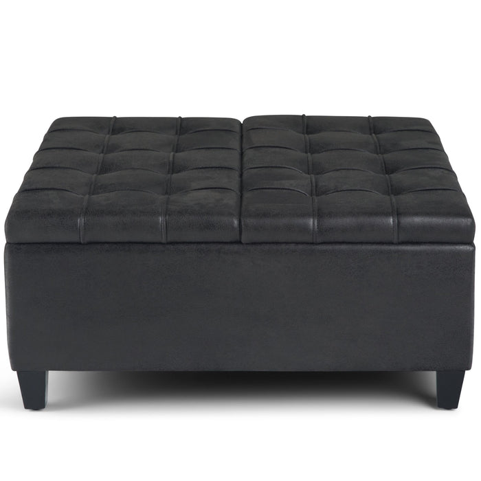 Harrison - Upholstered Coffee Table Storage Ottoman