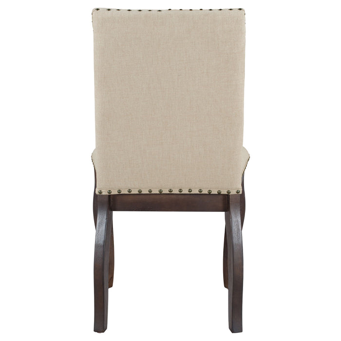 Upholstered Dining Chairs With Nailhead (Set of 2)