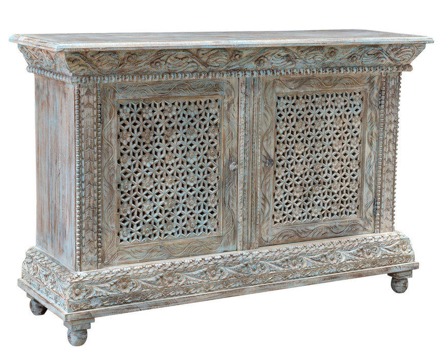 Beth - 2 Door Cabinet - Seaside Blue