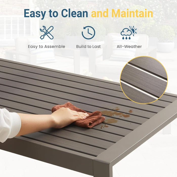 Outdoor Patio Set All-Weather & Thick Cushions