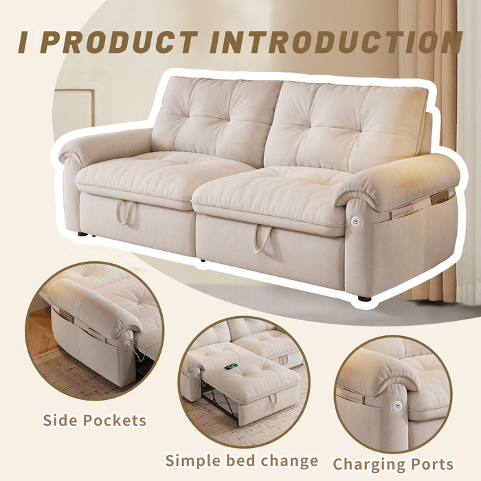 Convertible Cloud Like Sofa Bed