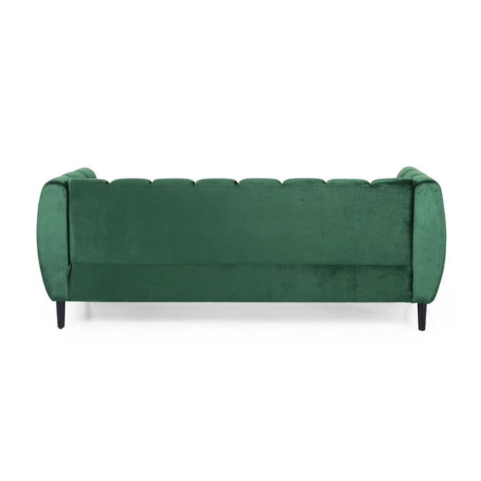Miranda - Modern Glam Velvet 3 Seater Sofa