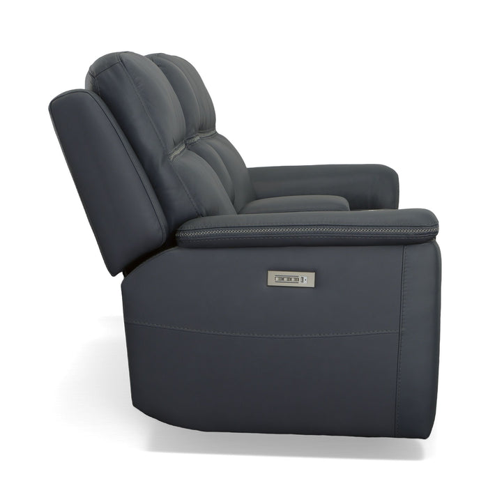 Sawyer - Power Reclining Loveseat With Console, Power Headrests, Lumbar