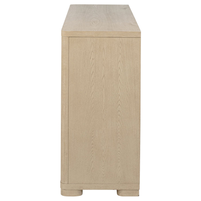 Mirador - 6 Drawer Bedroom Dresser - Natural