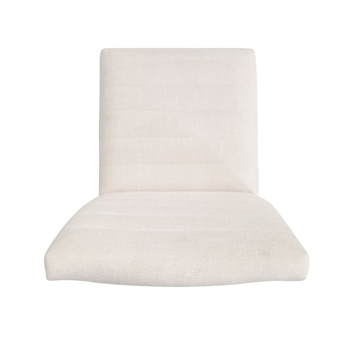 Upholstered Dining Chairs With Rubber Legs (Set of 2)