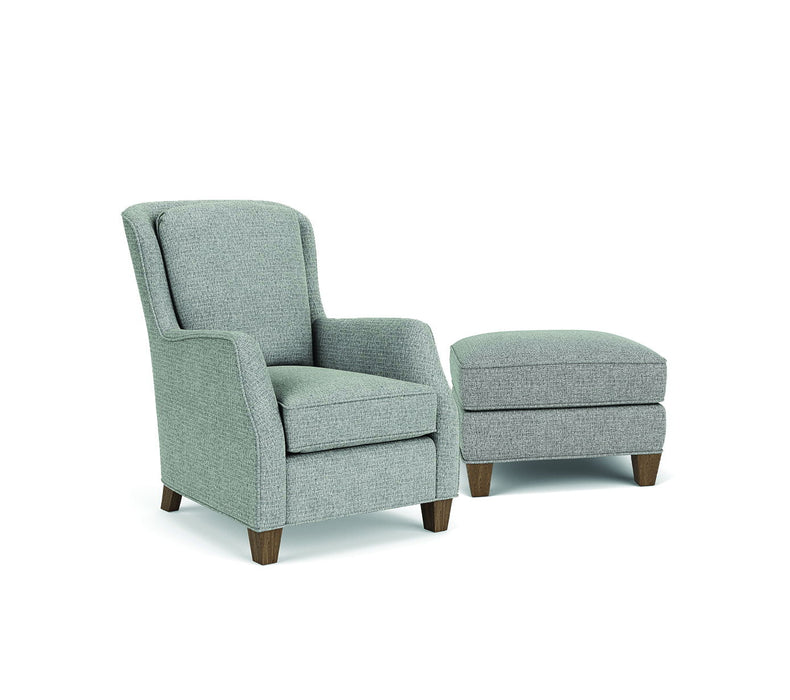 Allison - Fabric Ottoman