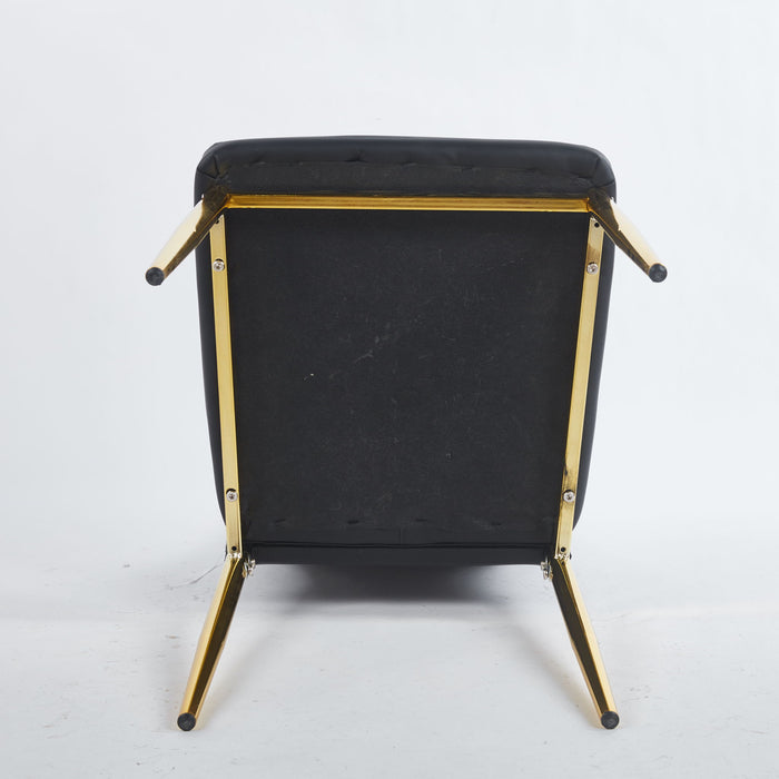 Dining Chair (Set of 4) - Golden Black