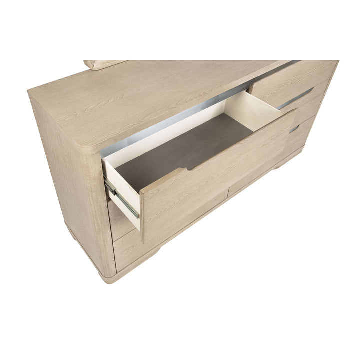 Mirador - 6 Drawer Bedroom Dresser - Natural