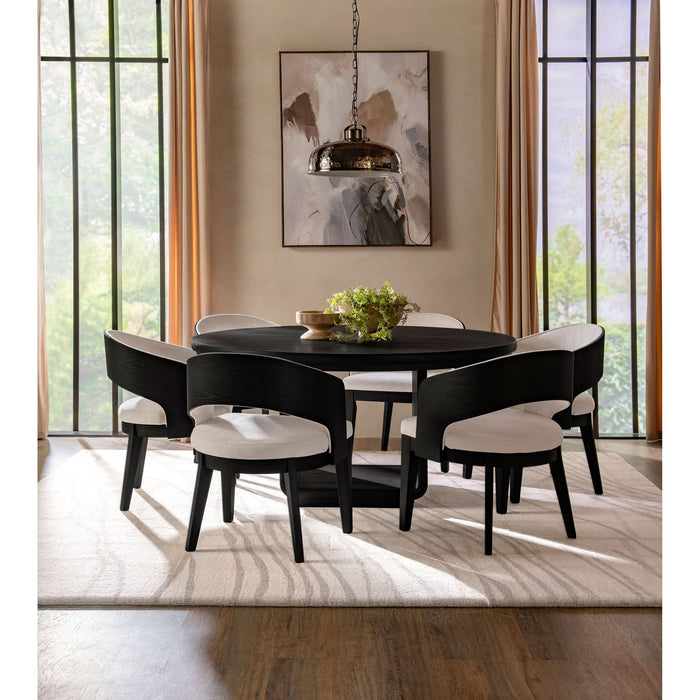 Bangor - Round Dining Table - Black
