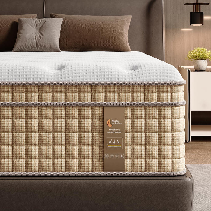 12" Hybrid Mattress With Innersprings & Gel Memory Foam