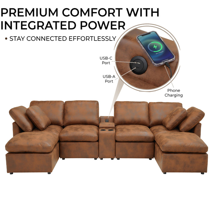Modular Design Cloud Sofa, Freely Configurable