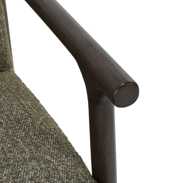 Lucia - Swivel Accent Chair - Kale Green