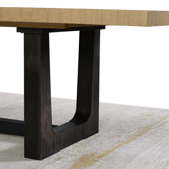 Sutton Place - Trestle Dining Table - Caramel / Cocoa