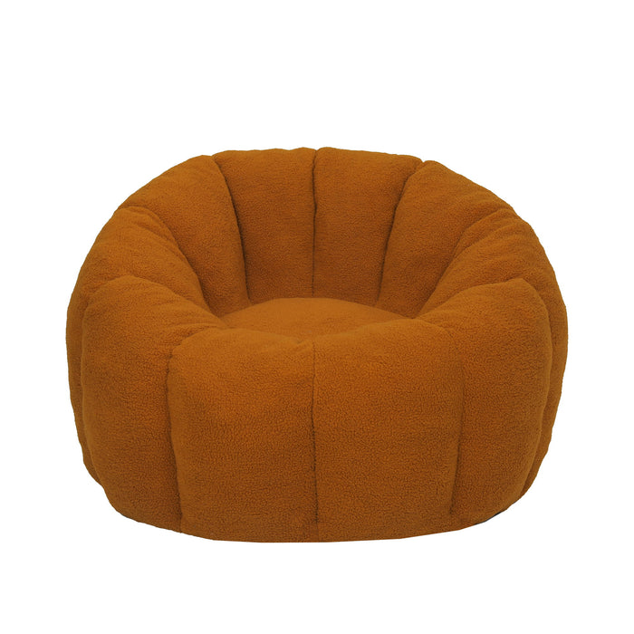 Bean Bag Chair, Lazy Sofa For Living Room - Orange
