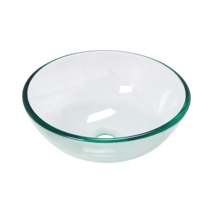 Vessel Sink With Faucet And Pop-Up Drain