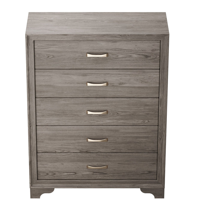 1 Piece Chest With Unique Legs - Natural