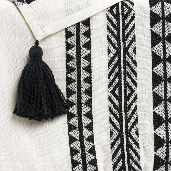 Endora - TC Throw - Black / Ivory