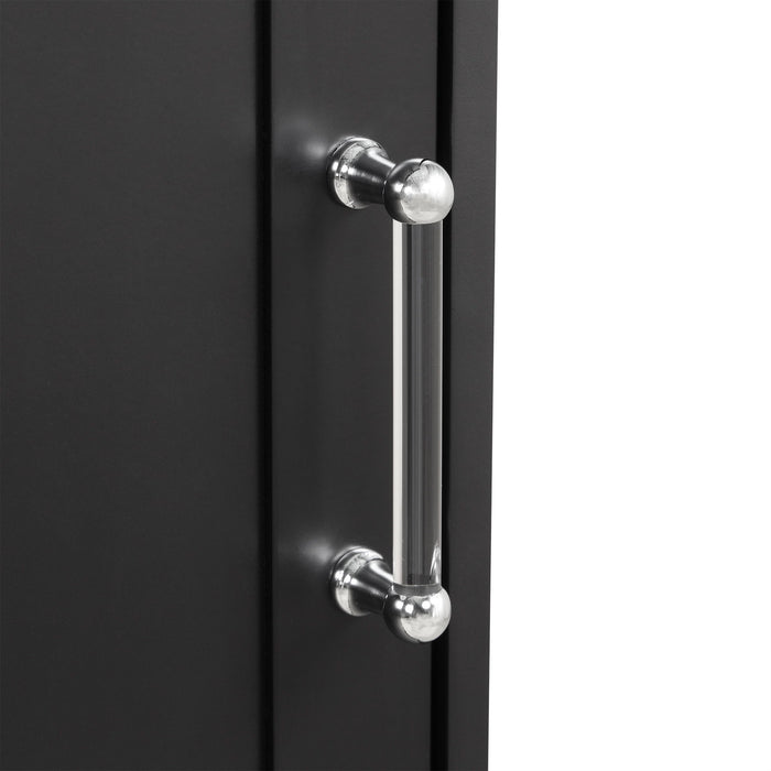 Tall Freestanding Bathroom Storage Cabinet With Adjustable Shelf And 2 Drawers