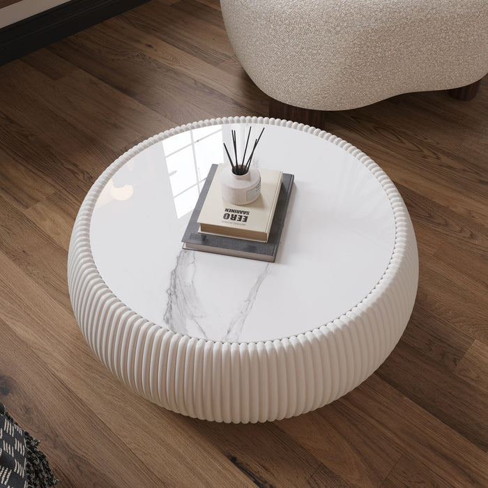 Drum Shaped Coffee Table
