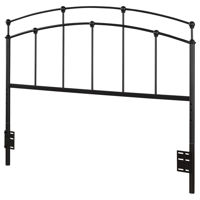 Full / Queen Headboard - Black - Metal