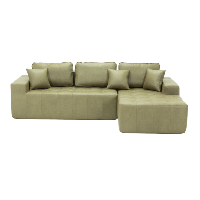 L - Shaped Corner Chaise Sofa Bed