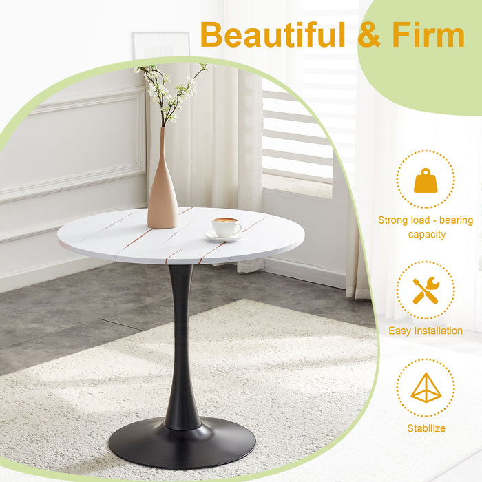 Ergonomic Round Dining Table For Kitchen