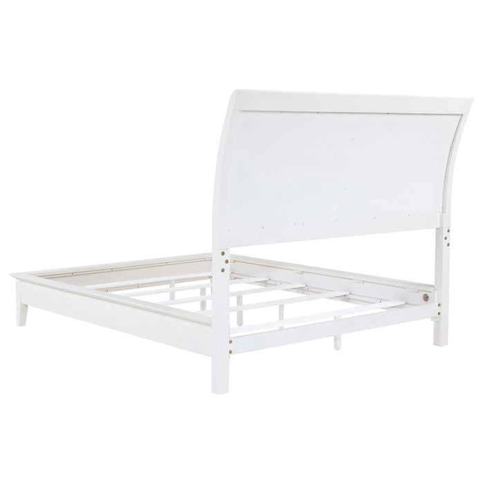Talia - Queen Bed - White