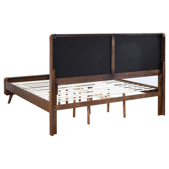 Carson Carrington - Platform Bed With Tufted Upholstery