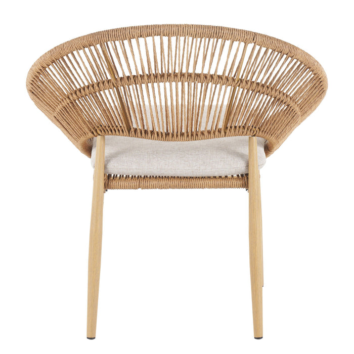 Cyril - Outdoor Papasan Style Dining Chair (Set of 2)