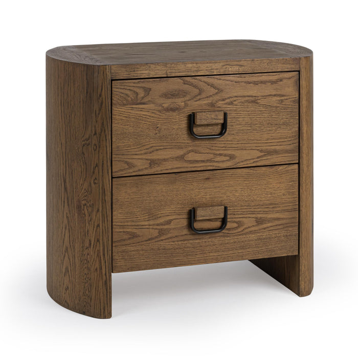Kyrie - 2 Drawer Nightstand - Tawny Brown
