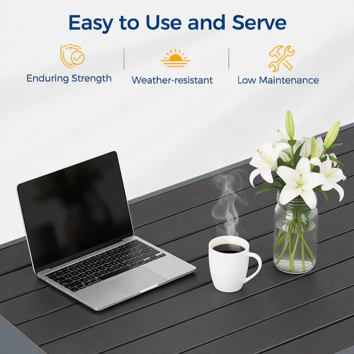 Outdoor Patio Set, All-Weather & Thick Cushions