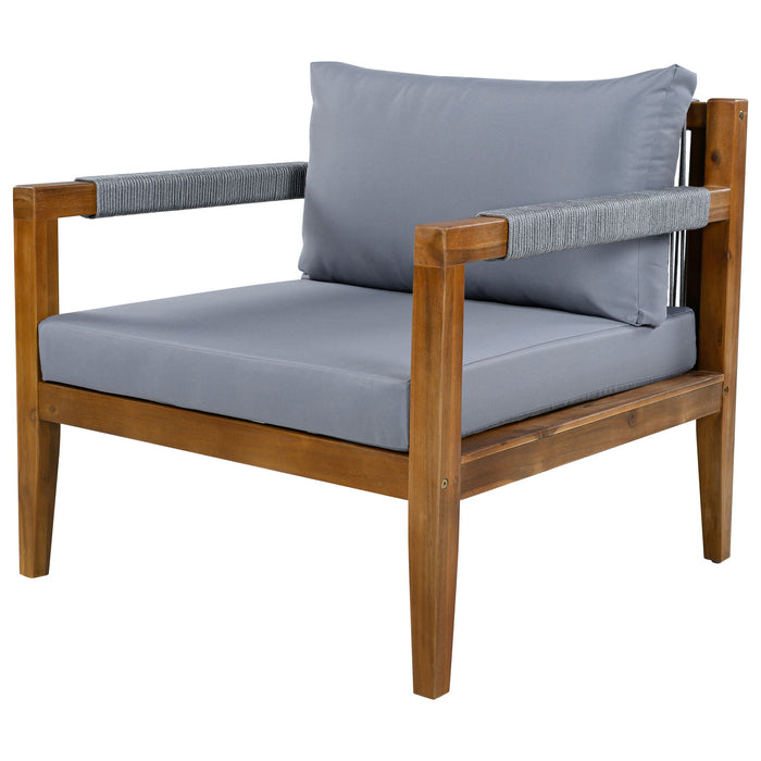 3 Piece Outdoor Sectional Sofa Set