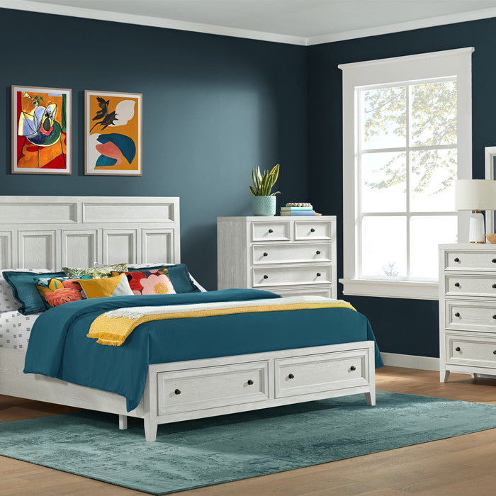 Woodinville - 8-Drawer Dresser With Dovetail Joinery, Felt And Cedar-Lined Drawers - Gypsum Whitewash