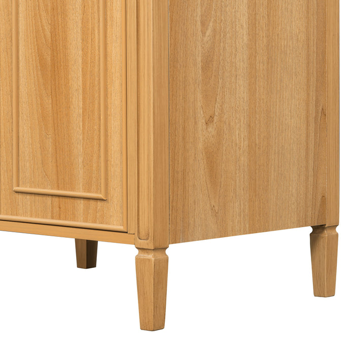 Bathroom Vanity With Sink, Cabinet With Flip Out Drawer, 2 Soft Close Drawers, 1 Soft Close Door - Wood