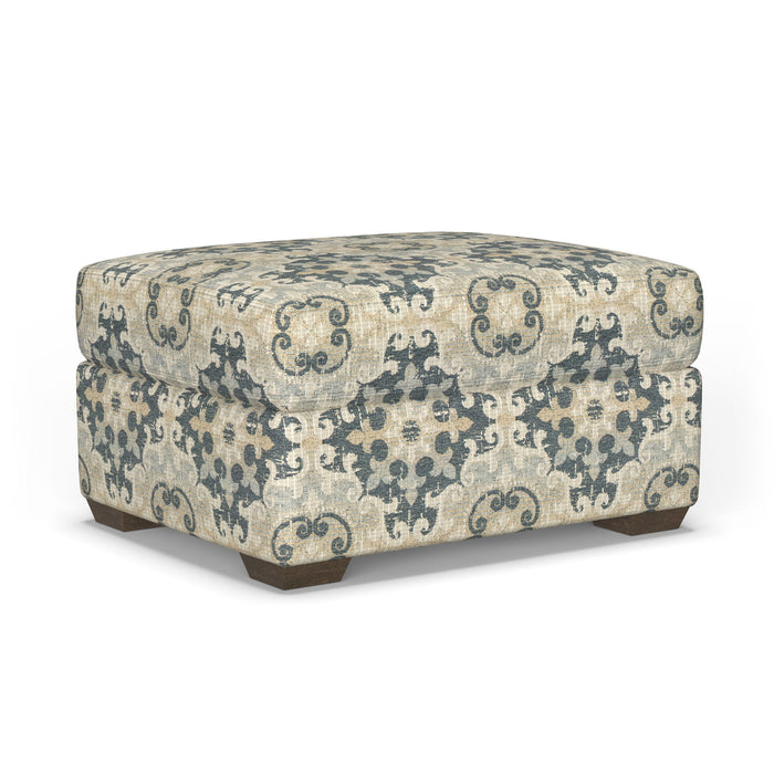 Randall - Fabric Ottoman