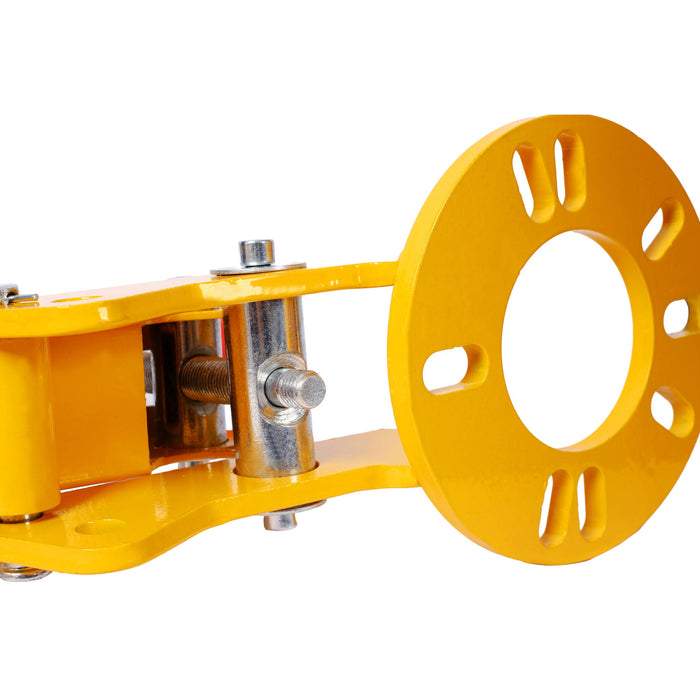 Auto Body Fender Roller Tool For Lip Rolling And Wheel Arch Reforming - Yellow