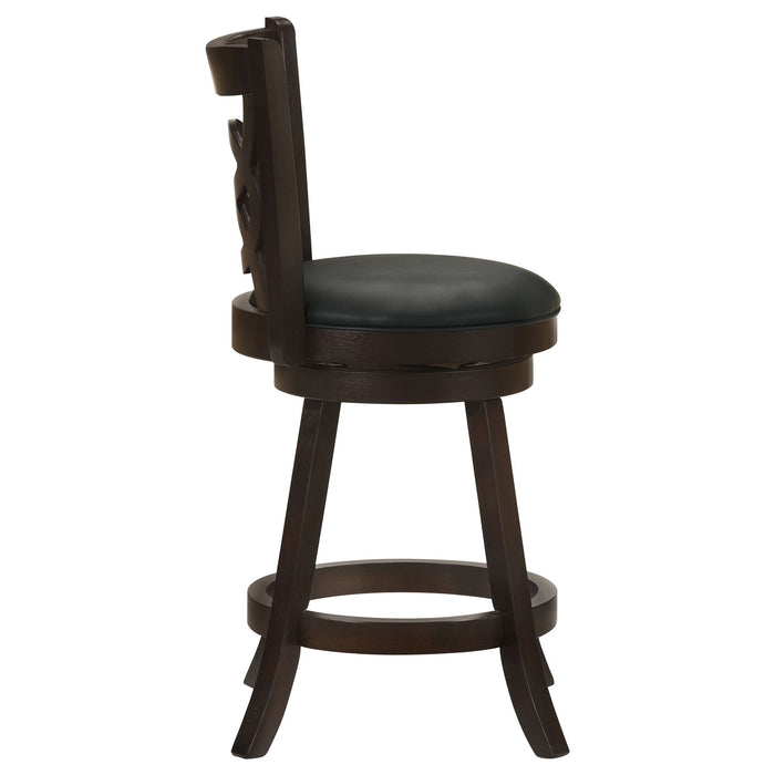 Swivel Counter Stool (Set of 2) - Black