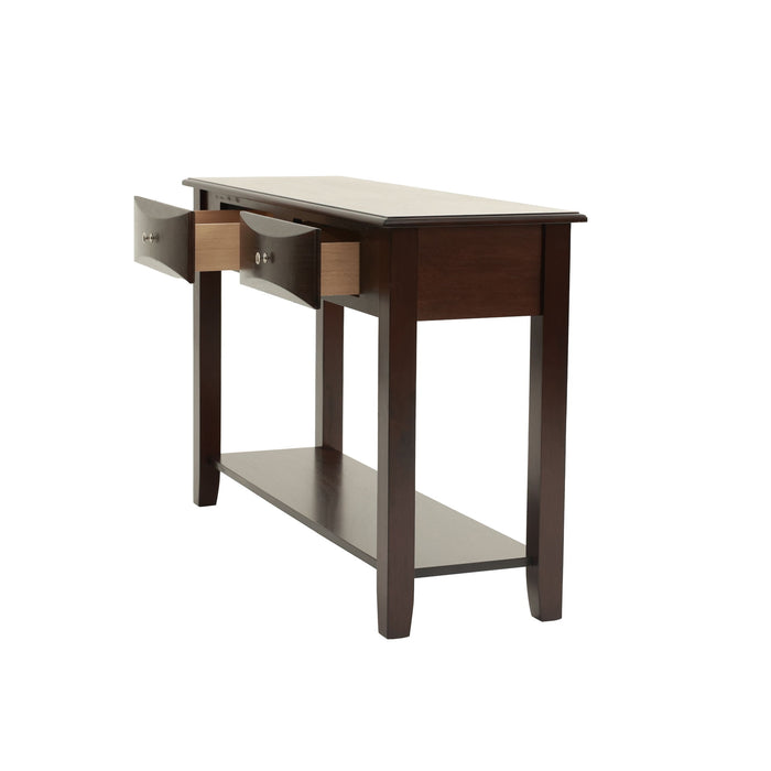 Table Set With Drawers And Open Shelf Storage