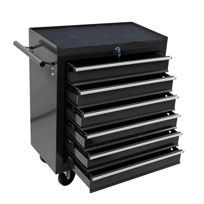 Multifunctional Tool Cart With Wheels And Drawers