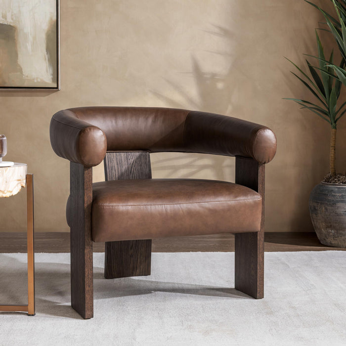 Julina - Accent Chair - Rich Cocoa
