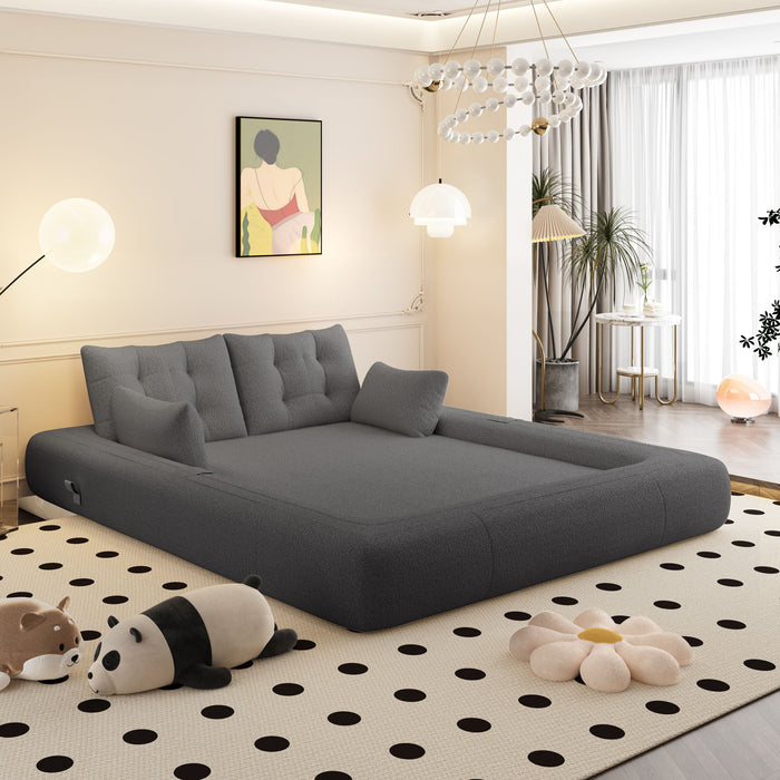 Human Dog Bed, Multi Functional Foldable Sofa Bed, 3 In 1