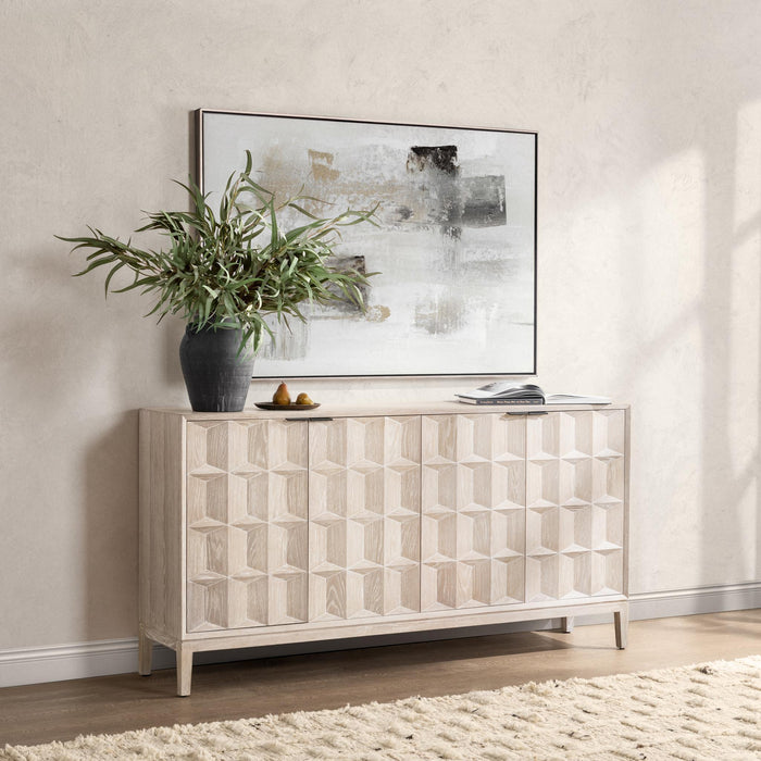 Mira - 4 Door Sideboard - White