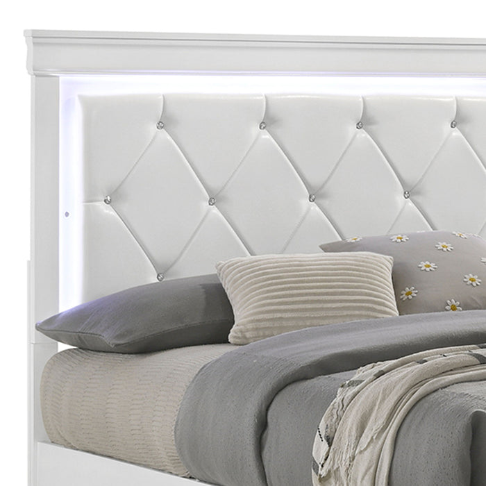 Blaze - Bed With LED Headboard