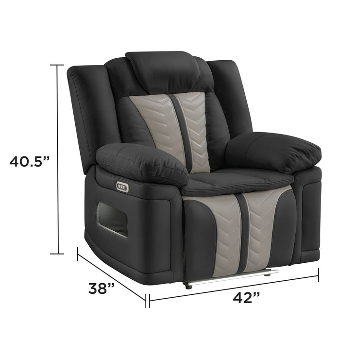 Cruiser - Power Reclining Set With LED Lighting